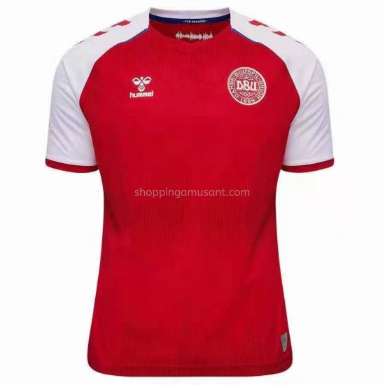 Maillot de Foot Danemark Domicile Euro 2020 Manche Courte