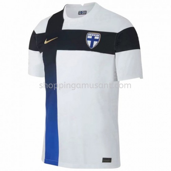 Maillot de Foot Finlande Domicile Euro 2020 Manche Courte