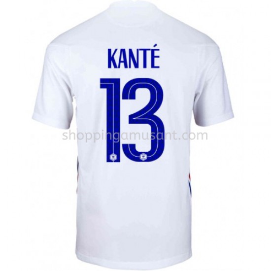 Maillot de Foot France Kante 13 Extérieur Euro 2020 Manche Courte