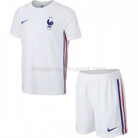 Maillot de Foot France Enfant Extérieur Euro 2020 Manche Courte