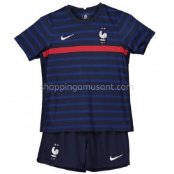 Maillot de Foot France Enfant Domicile Euro 2020 Manche Courte