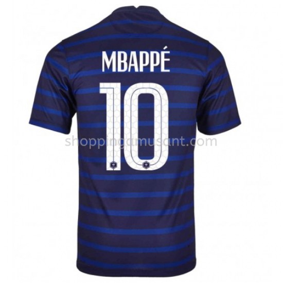 Maillot de Foot France Kylian Mbappé 10 Domicile Euro 2020 Manche Courte