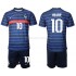 Maillot de Foot France Kylian Mbappé 10 Enfant Domicile Euro 2020 Manche Courte