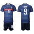 Maillot de Foot France Olivier Giroud 9 Enfant Domicile Euro 2020 Manche Courte