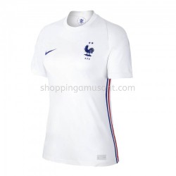 Maillot de Foot France Féminine Extérieur Euro 2020 Manche Courte