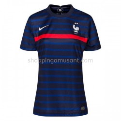 Maillot de Foot France Féminine Domicile Euro 2020 Manche Courte