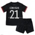 Maillot de Foot Allemagne Ilkay Gündogan 21 Enfant Extérieur Euro 2020 Manche Courte