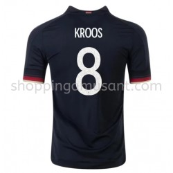 Maillot de Foot Allemagne Kroos 8 Extérieur Euro 2020 Manche Courte