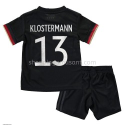 Maillot de Foot Allemagne Lukas Klostermann 13 Enfant Extérieur Euro 2020 Manche Courte