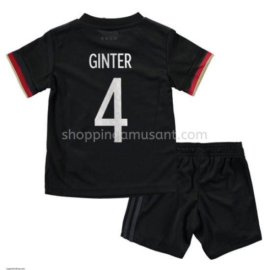 Maillot de Foot Allemagne Matthias Ginter 4 Enfant Extérieur Euro 2020 Manche Courte