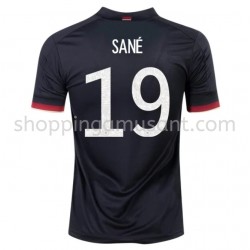 Maillot de Foot Allemagne SANE 19 Extérieur Euro 2020 Manche Courte