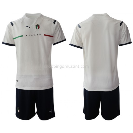 Maillot de Foot Italie Enfant Extérieur 2021-2022 Manche Courte