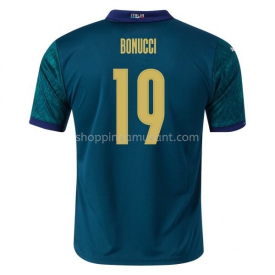 Maillot de Foot Italie Leonardo Bonucci 19 Neutre Euro 2020 Manche Courte