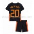 Maillot de Foot Pays-Bas Donny van de Beek 20 Enfant Extérieur Euro 2020 Manche Courte