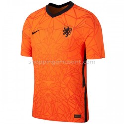 Maillot de Foot Pays-Bas Domicile Euro 2020 Manche Courte