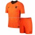 Maillot de Foot Pays-Bas Enfant Domicile Euro 2020 Manche Courte