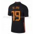Maillot de Foot Pays-Bas Luuk de Jong 19 Extérieur Euro 2020 Manche Courte
