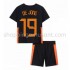Maillot de Foot Pays-Bas Luuk de Jong 19 Enfant Extérieur Euro 2020 Manche Courte