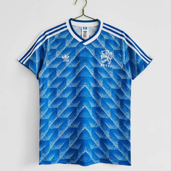 Maillot de Foot Pays-Bas Retro Extérieur 1988 Manche Courte