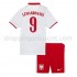 Maillot de Foot Pologne Robert Lewandowski 9 Enfant Domicile Euro 2020 Manche Courte