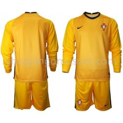 Maillot de Foot Portugal Gardien Enfant Extérieur Euro 2020 Manche Longue