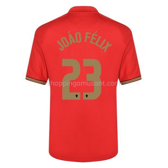 Maillot de Foot Portugal João Félix 23 Domicile Euro 2020 Manche Courte