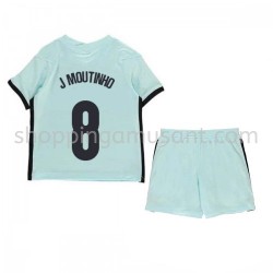Maillot de Foot Portugal Joao Moutinho 8 Enfant Extérieur Euro 2020 Manche Courte