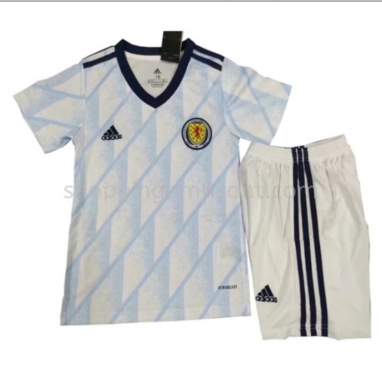 Maillot de Foot Écosse Enfant Extérieur Euro 2020 Manche Courte