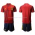 Maillot de Foot Espagne Enfant Domicile Euro 2020 Manche Courte