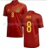 Maillot de Foot Espagne Koke 8 Domicile Euro 2020 Manche Courte