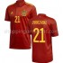 Maillot de Foot Espagne Oyarzabal 21 Domicile Euro 2020 Manche Courte