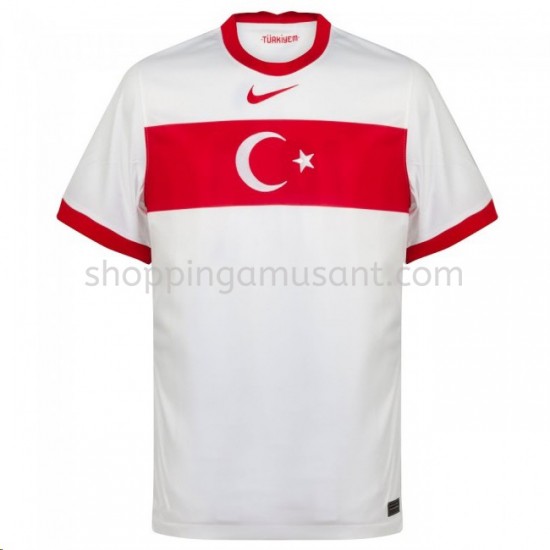 Maillot de Foot Turquie Domicile Euro 2020 Manche Courte