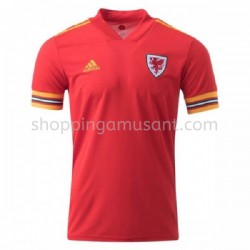 Maillot de Foot Pays de Galles Domicile Euro 2020 Manche Courte