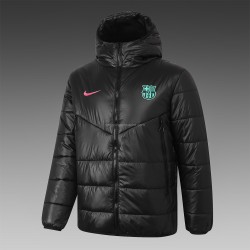 FC Barcelone Ensemble Doudoune Noir - Homme