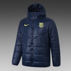 FC Barcelone Ensemble Doudoune Bleu Foncé - Homme