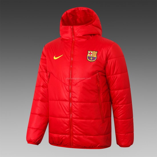 FC Barcelone Ensemble Doudoune Rouge - Homme