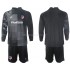 Maillot de Foot Atlético Madrid Gardien Enfant Extérieur 2021-2022 Manche Longue