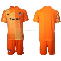 Maillot de Foot Atlético Madrid Gardien Enfant Domicile 2021-2022 Manche Courte