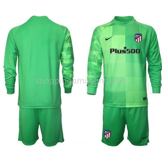 Maillot de Foot Atlético Madrid Gardien Enfant Neutre 2021-2022 Manche Longue