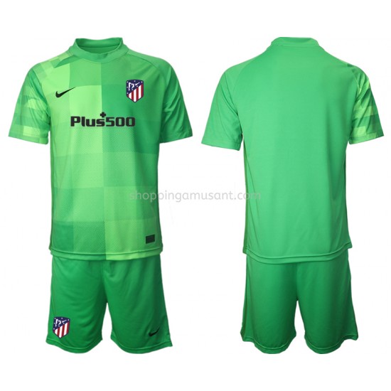 Maillot de Foot Atlético Madrid Gardien Enfant Neutre 2021-2022 Manche Courte