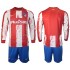 Maillot de Foot Atlético Madrid Enfant Domicile 2021-2022 Manche Longue