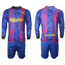 Maillot de Foot FC Barcelone Enfant Neutre 2021-2022 Manche Longue