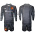 Maillot de Foot Manchester United Gardien Enfant Extérieur 2021-2022 Manche Longue