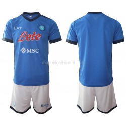 Maillot de Foot Naples Enfant Domicile 2021-2022 Manche Courte