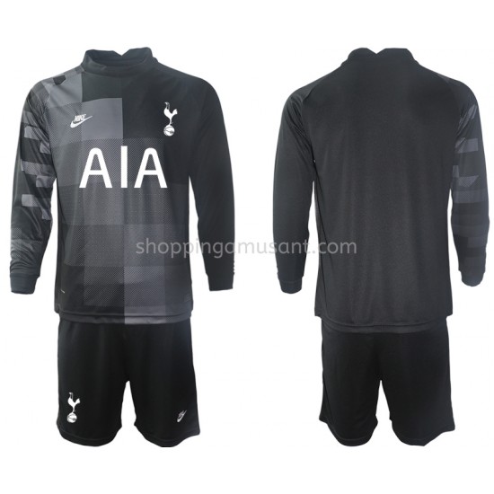 Maillot de Foot Tottenham Hotspur Gardien Enfant Extérieur 2021-2022 Manche Longue