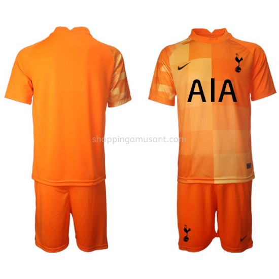 Maillot de Foot Tottenham Hotspur Gardien Enfant Neutre 2021-2022 Manche Courte