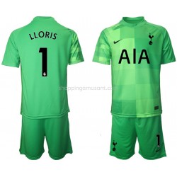 Maillot de Foot Tottenham Hotspur Hugo Lloris 1 Gardien Enfant Domicile 2021-2022 Manche Courte