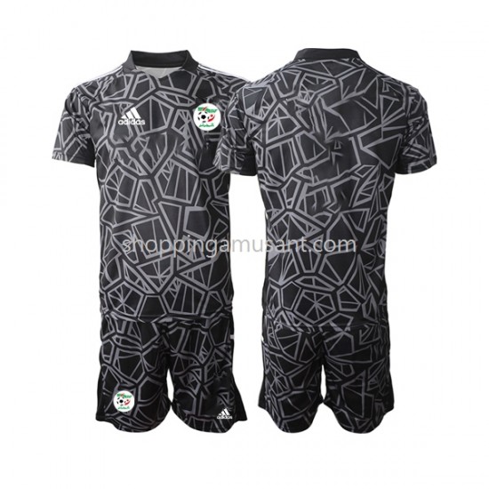 Maillot de Foot Algérie Gardien Enfant Domicile 2022 Manche Courte