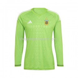 Maillot de Foot Argentine Gardien Homme Domicile Coupe du Monde 2022 Manche Longue