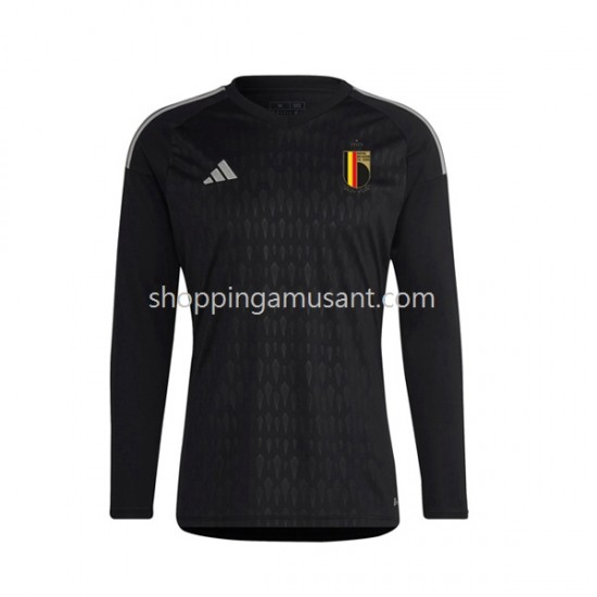 Maillot de Foot Belgique Gardien Homme Extérieur 2022 Manche Longue